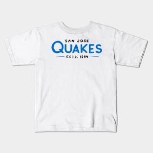 San Jose Earthquakeeees Kids T-Shirt